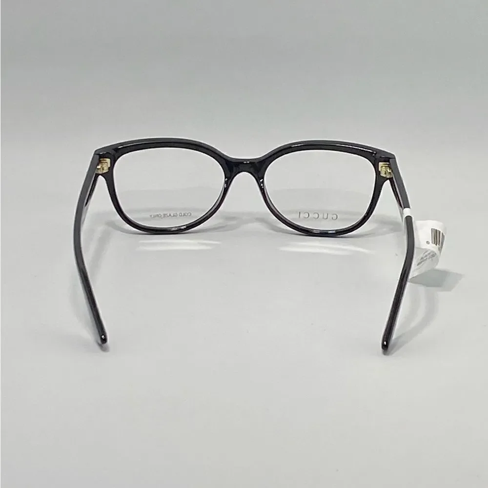Gucci Eyewear double G oval-frame glasses